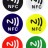 NFC метка (наклейка)